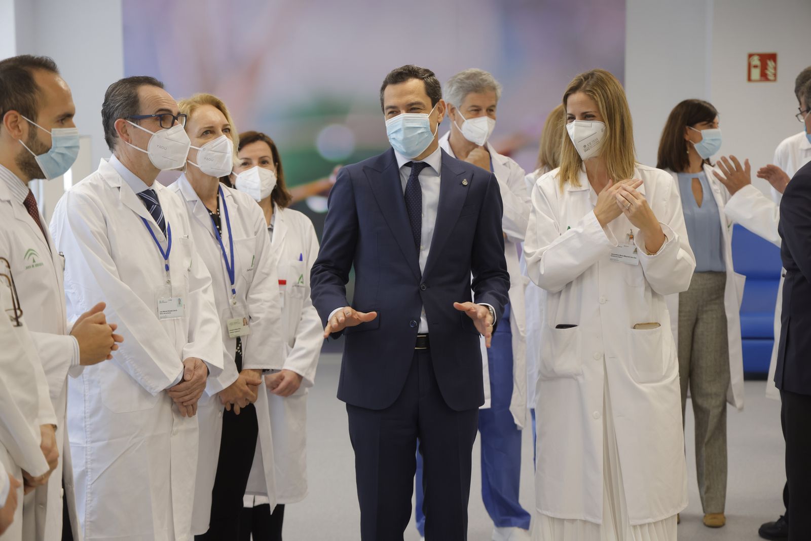 La inauguración del Hospital Doctor Muñoz Cariñanos, en imágenes