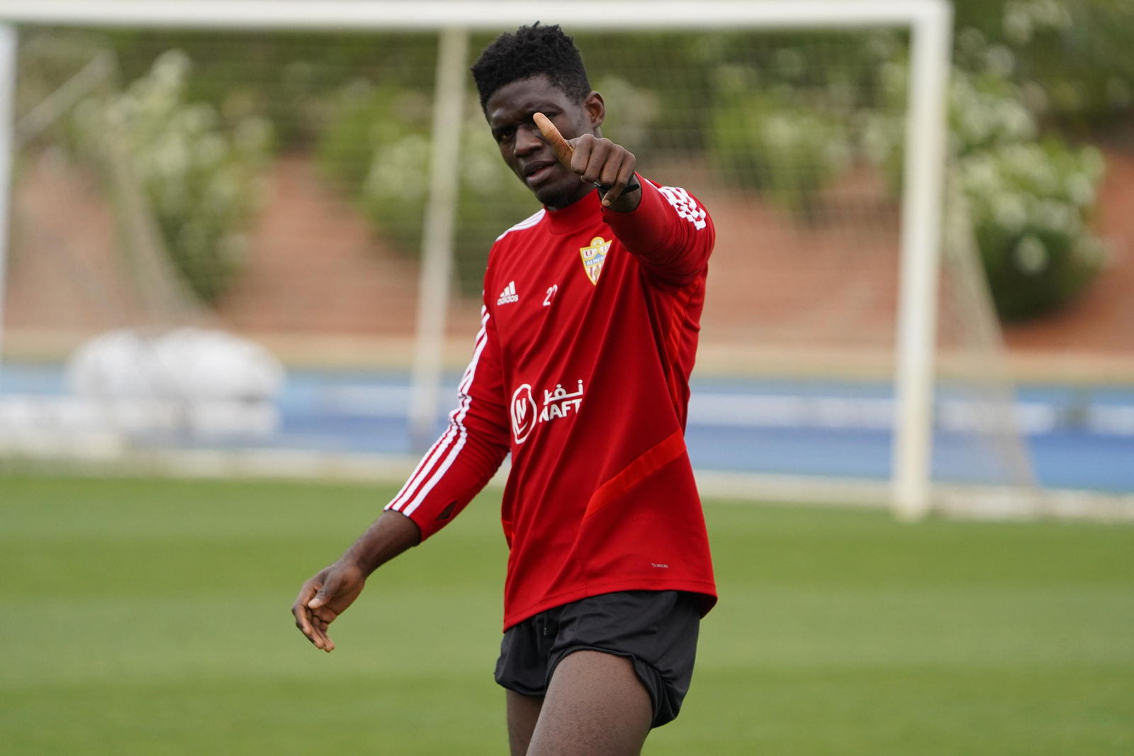 Entrenamiento de la UDA, viernes 15 de mayo.