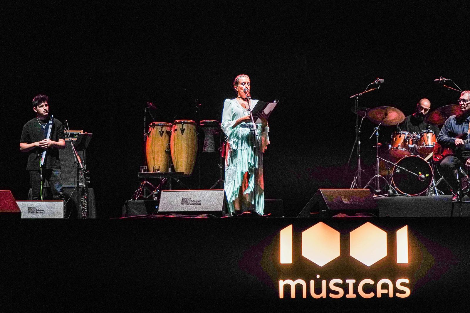 La estrella Noa ilumina el Generalife de Granada en 1001 Músicas: las imágenes