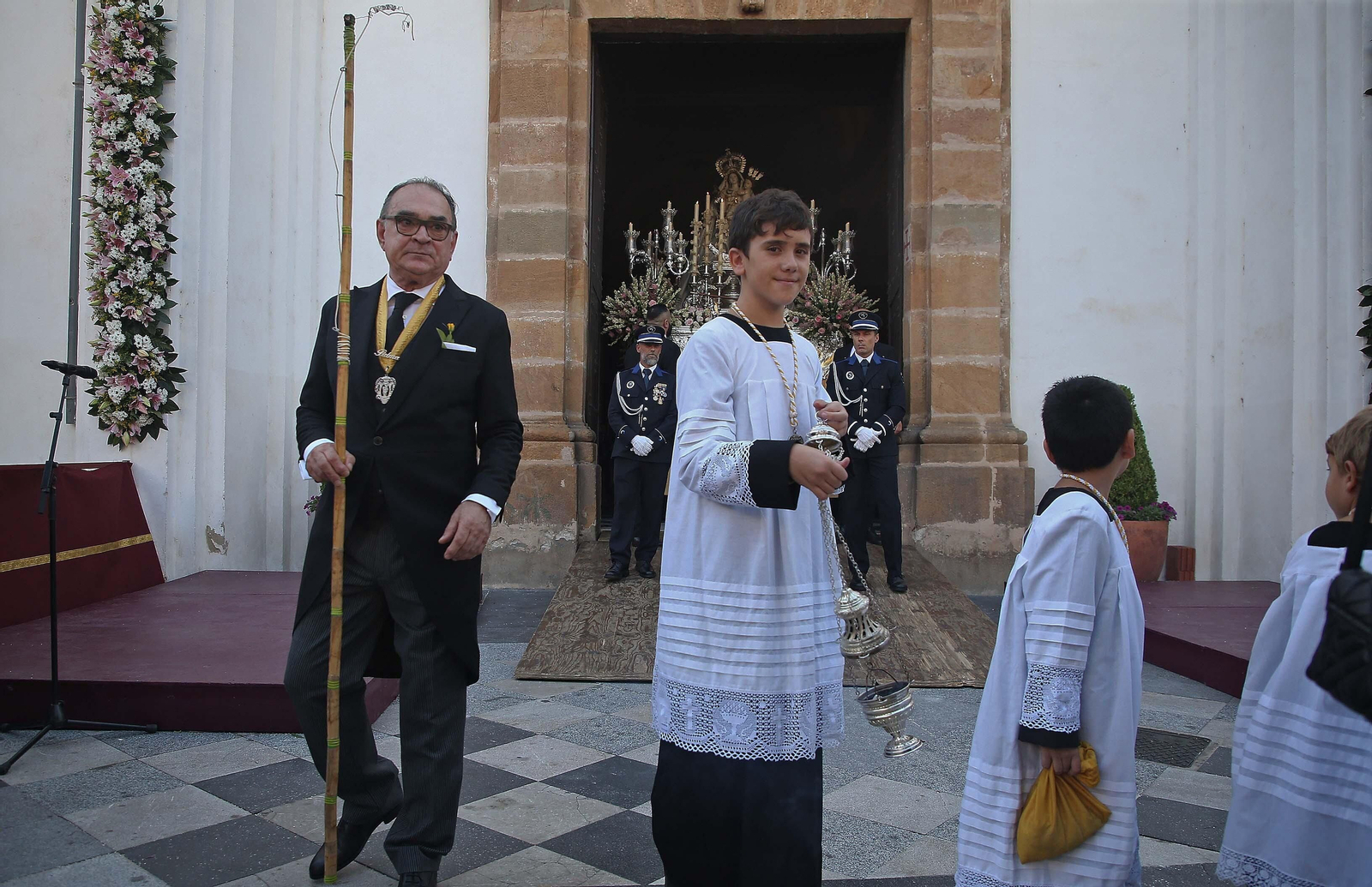 La Magna Mariana de Algeciras por la Plaza Alta, en imágenes
