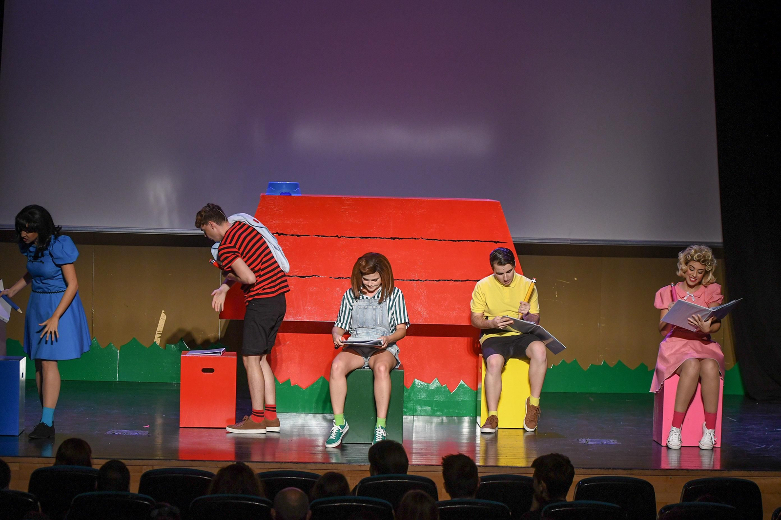 Fotos del estreno de 'Snoopy, el musical' en Granada