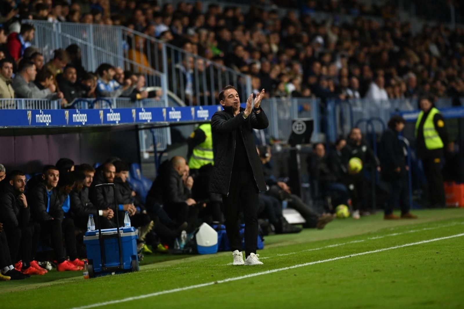 El Málaga CF - Alavés, en imágenes