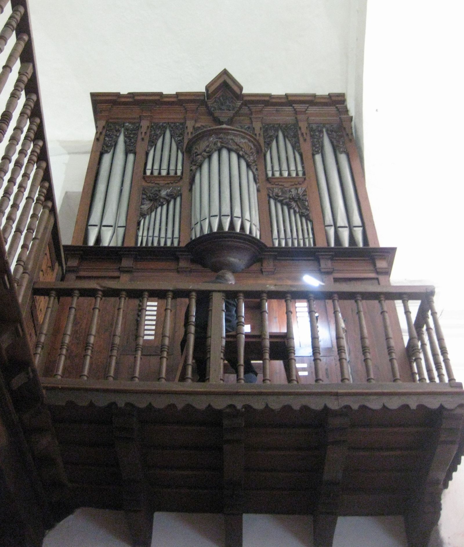 Órgano de la iglesia de Santiago el Mayor.