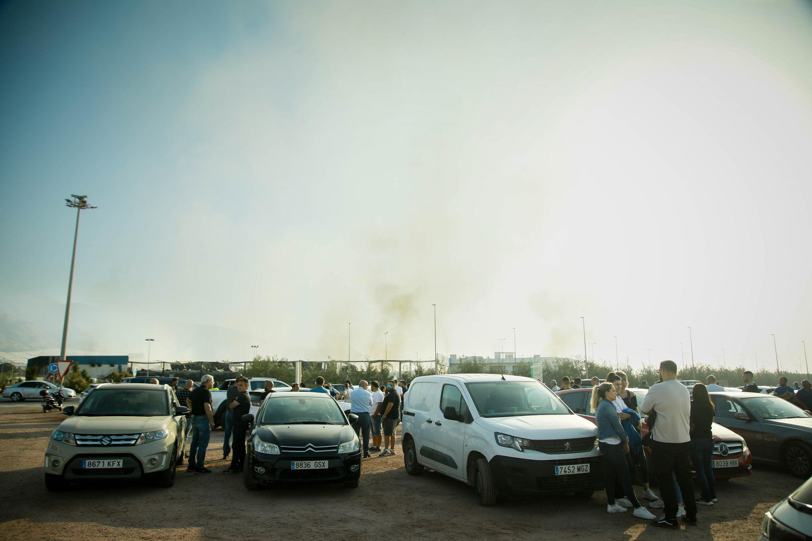 El día después: así ha amanecido la nave calcinada de Mabe Hortofrutícola