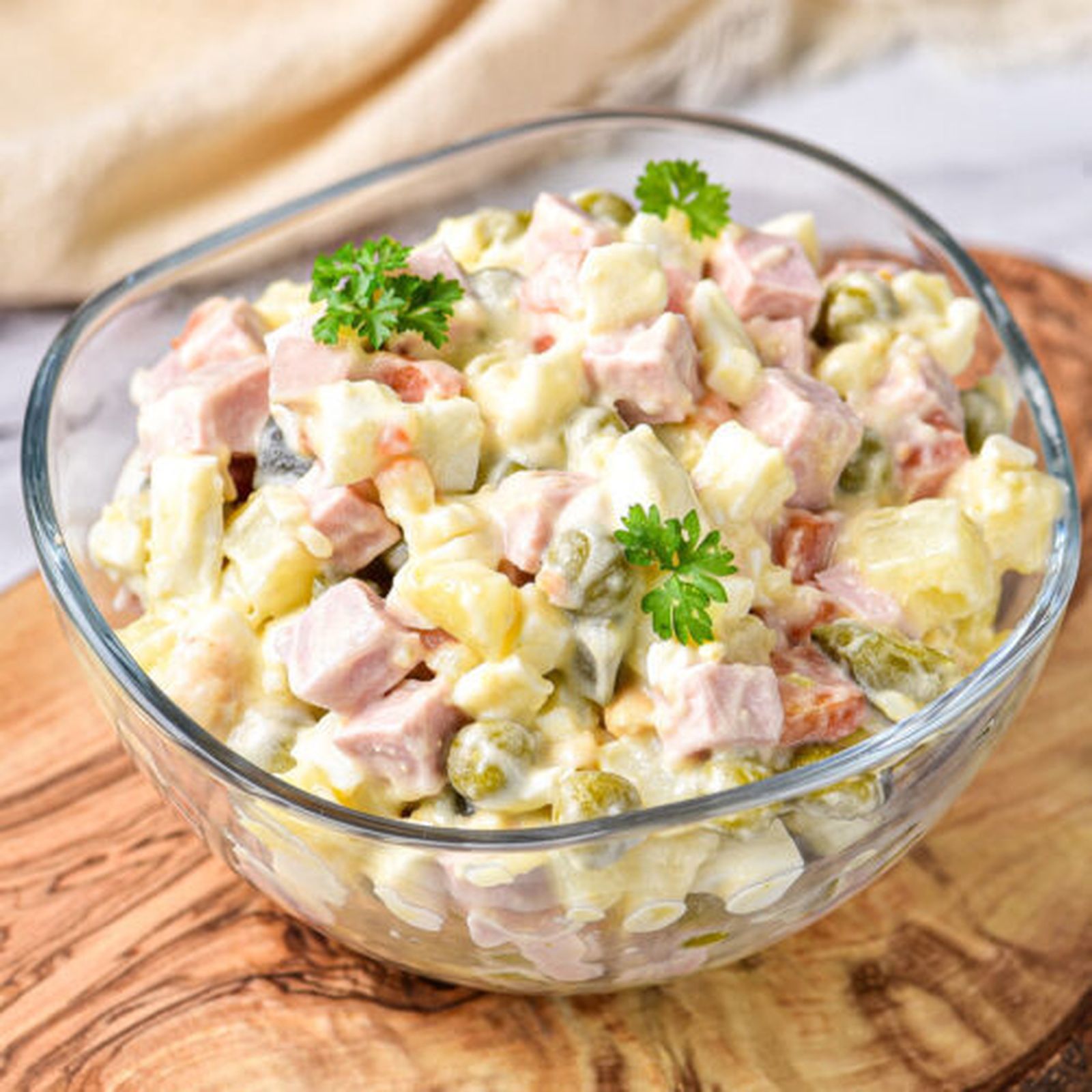 Una ensaladilla rusa casera