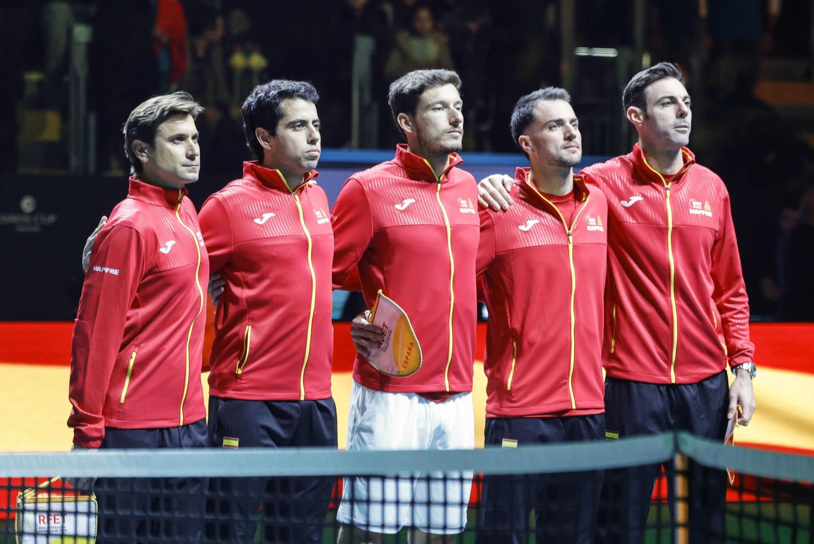 Las fotos de la final de la Copa Davis Italia-España