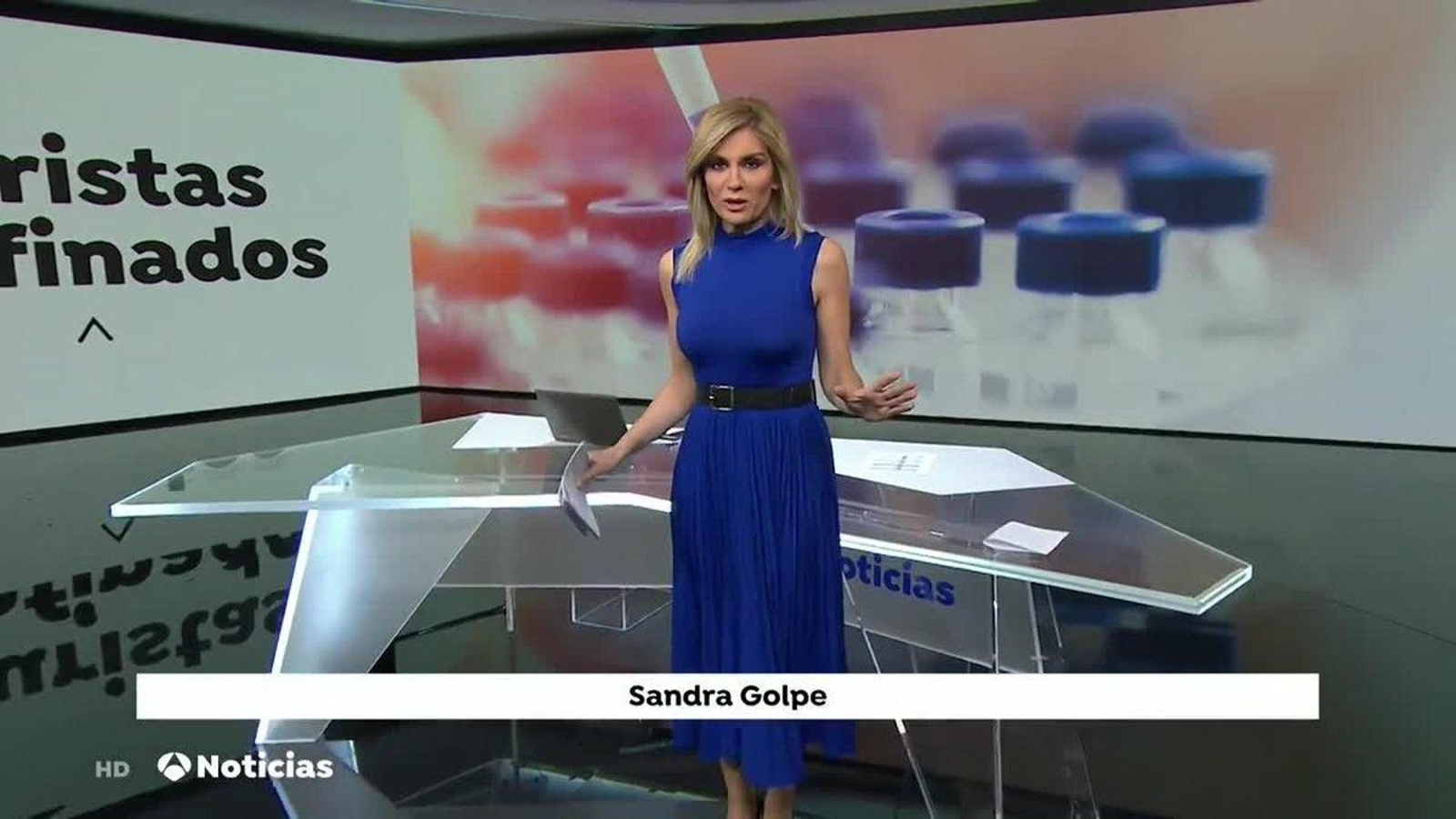 Sandra Golpe, líder en los informativos de sobremesa