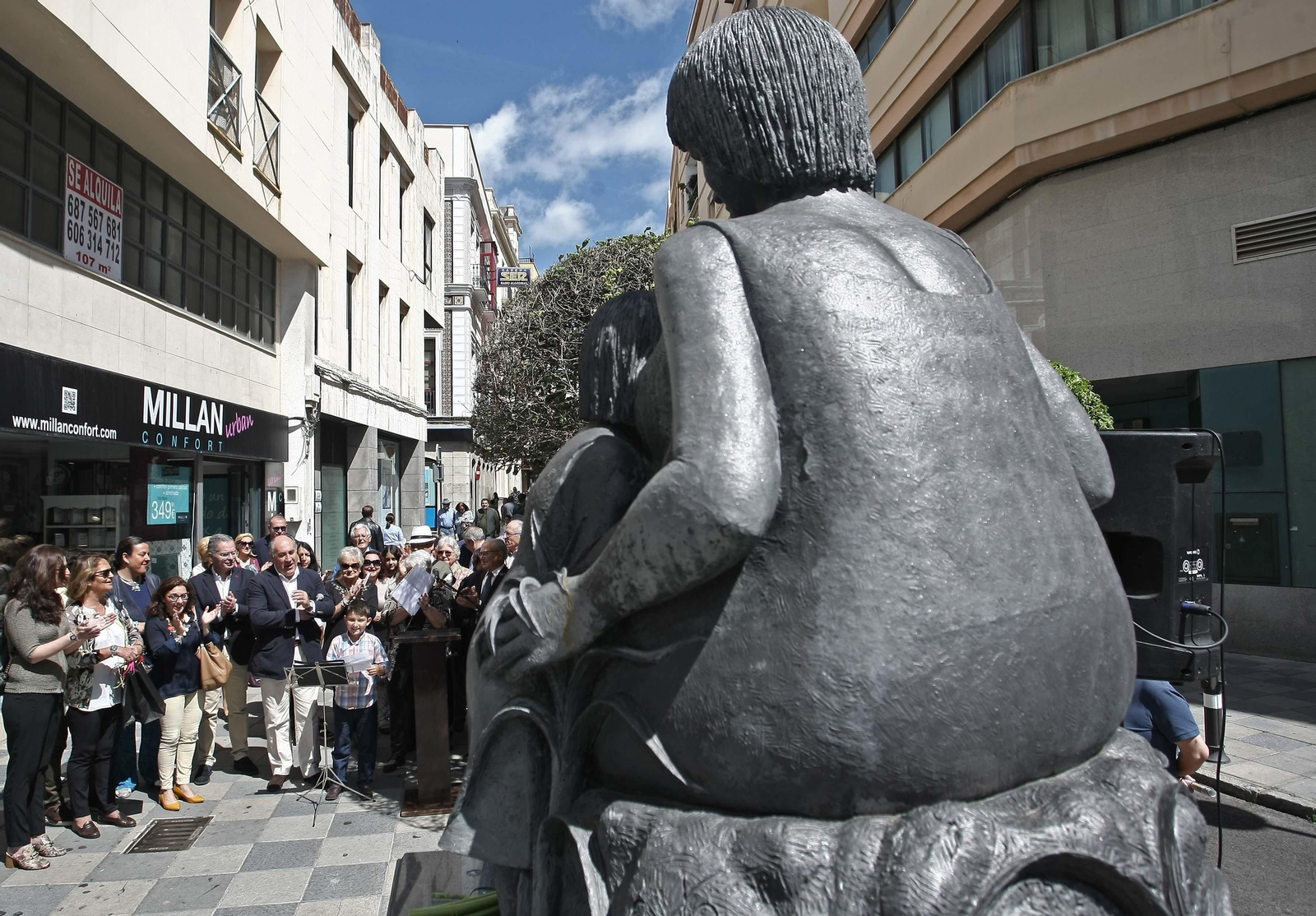 Homenaje a la madres en Algeciras.
