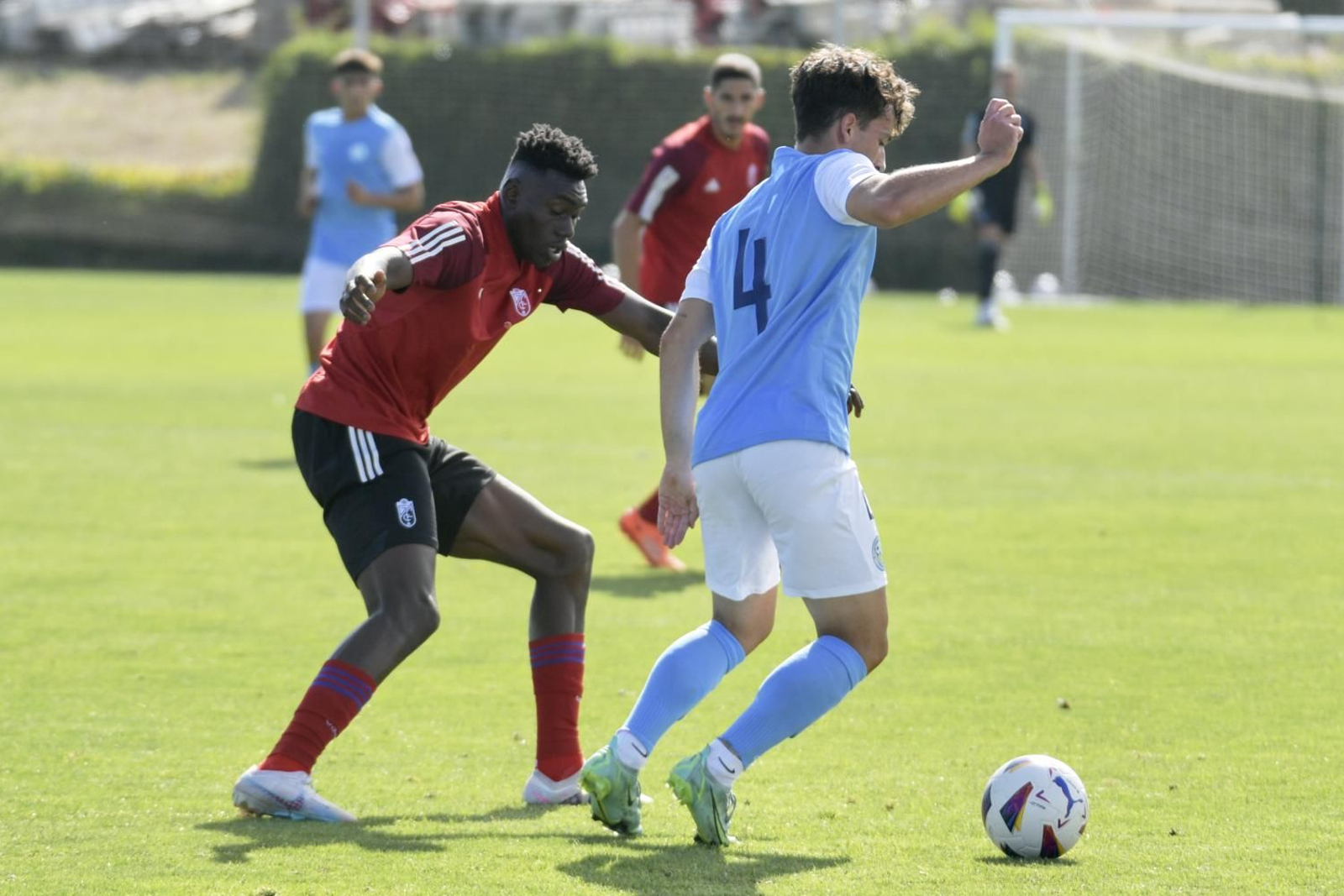 Las mejores imágenes del partido entre Granada CF y CP El Ejido
