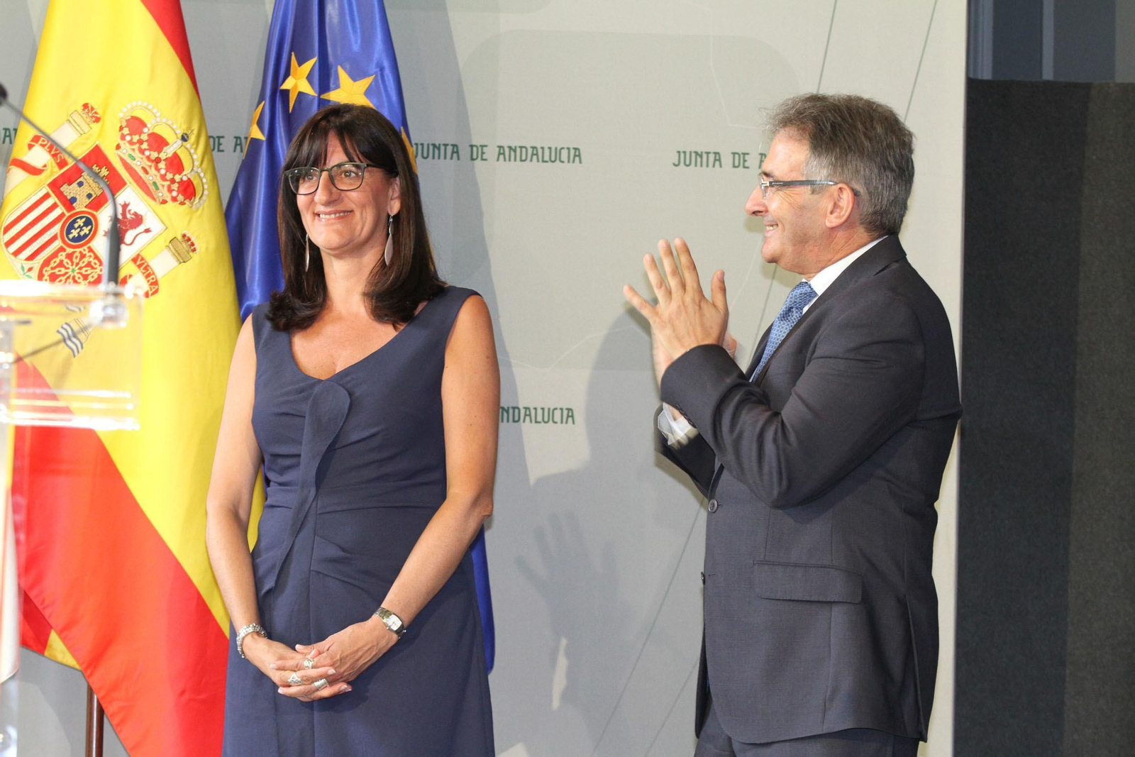 María Antonia Peña toma posesión como rectora de la Universidad de Huelva