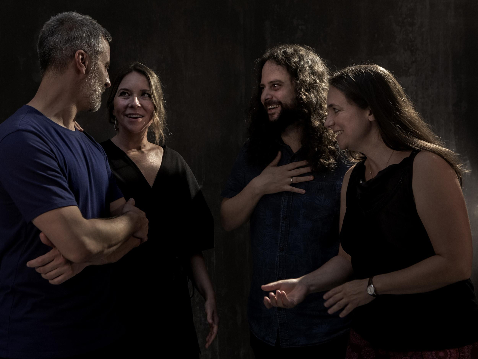 Antonio Ruz, Rocío Márquez, Fahmi Alqhai y Nuria Rial.