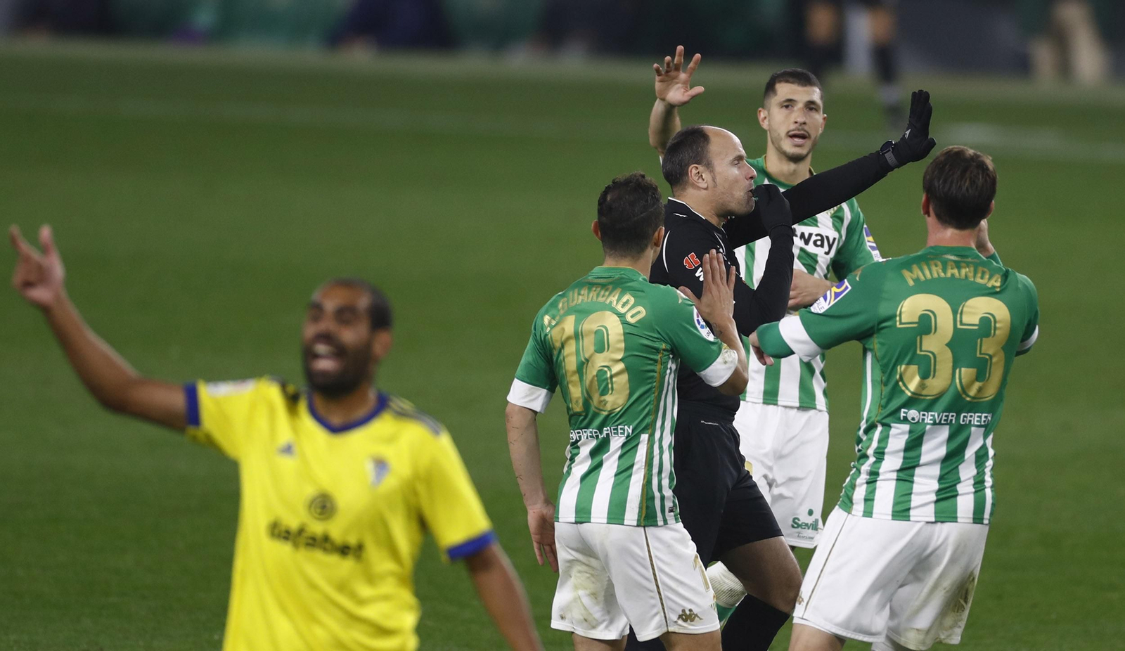 Las imágenes del Real Betis-Cádiz CF