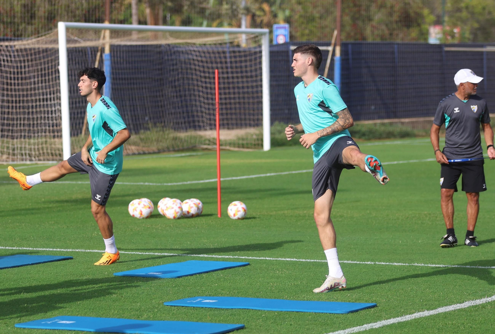 Roberto, su paso por el Málaga CF en fotos