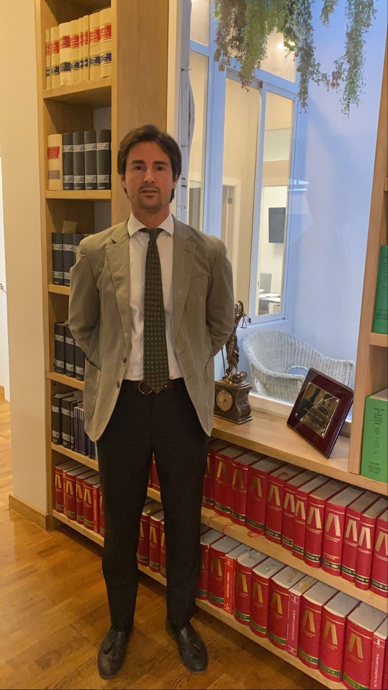 El letrado Álvaro Jiménez Bidón.