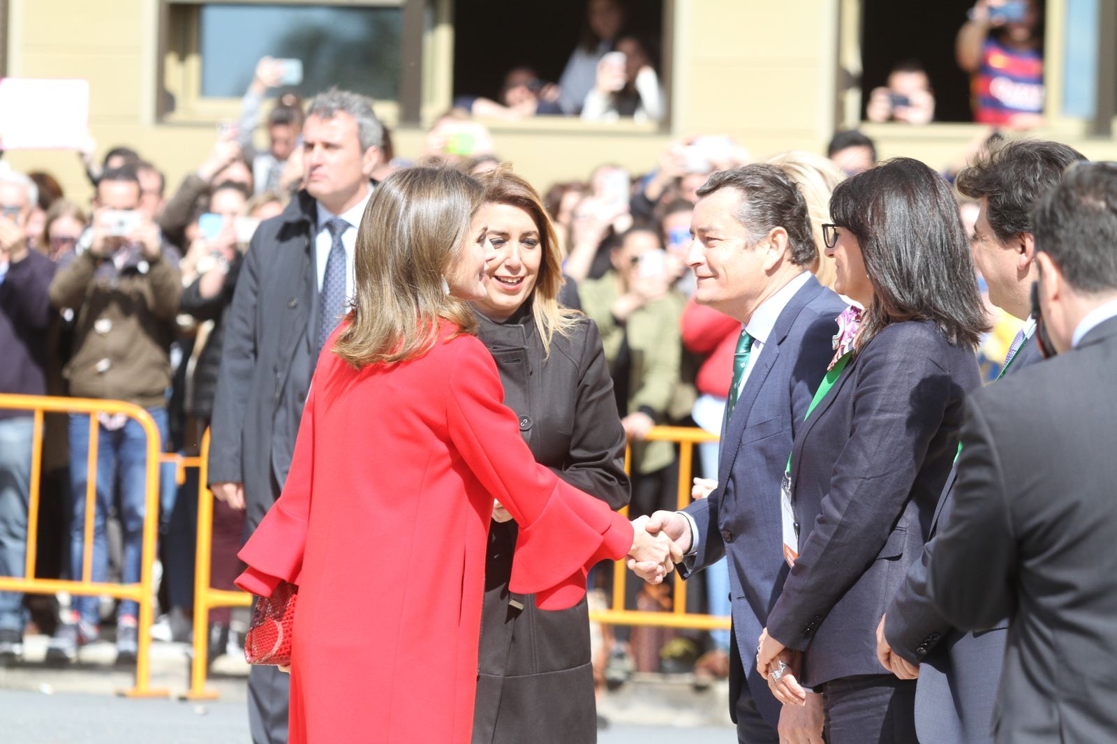 Imágenes de la visita de la reina Letizia a Huelva
