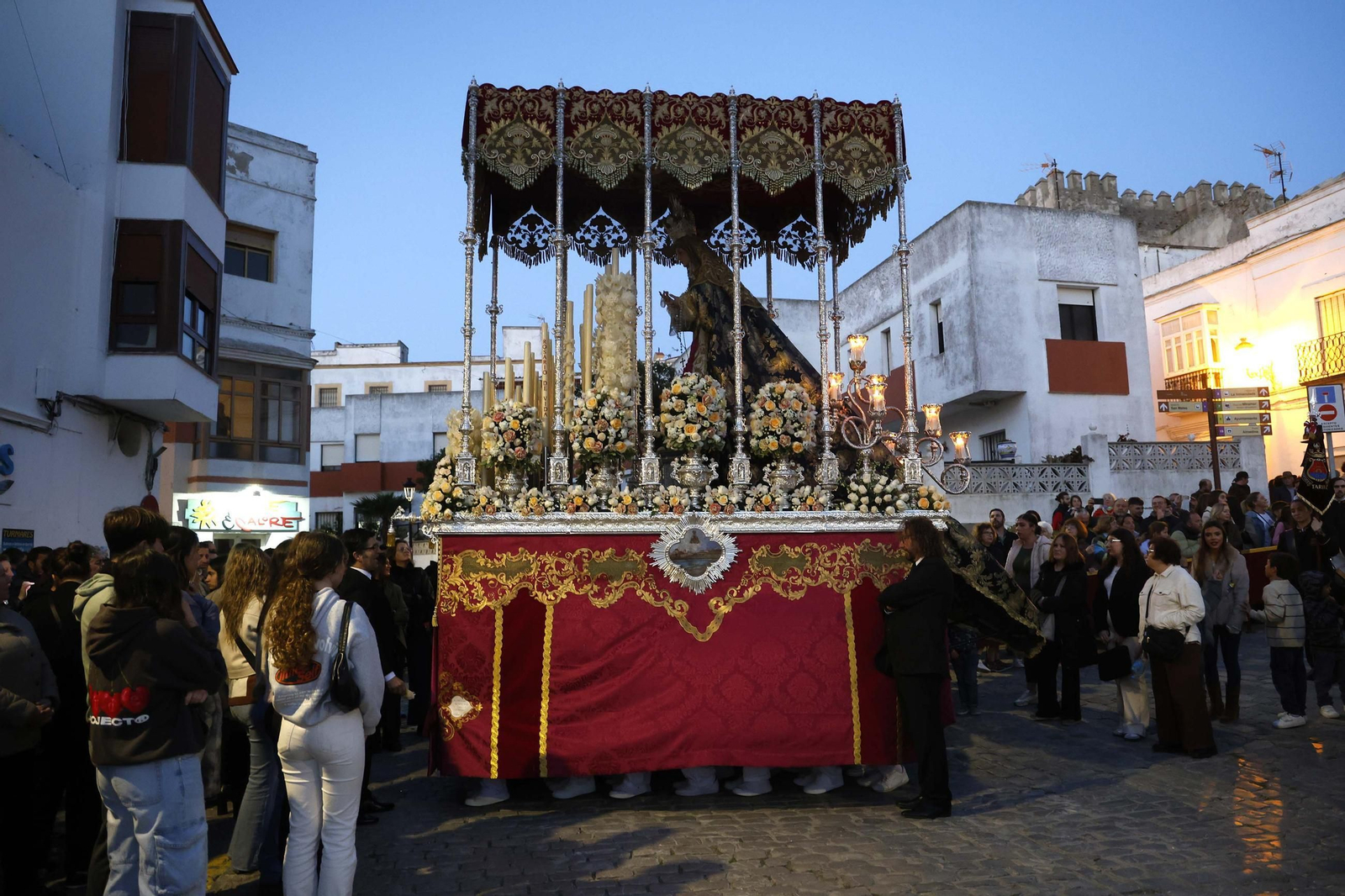 Fotos del Lunes Santo en Tarifa: Oración en el Huerto
