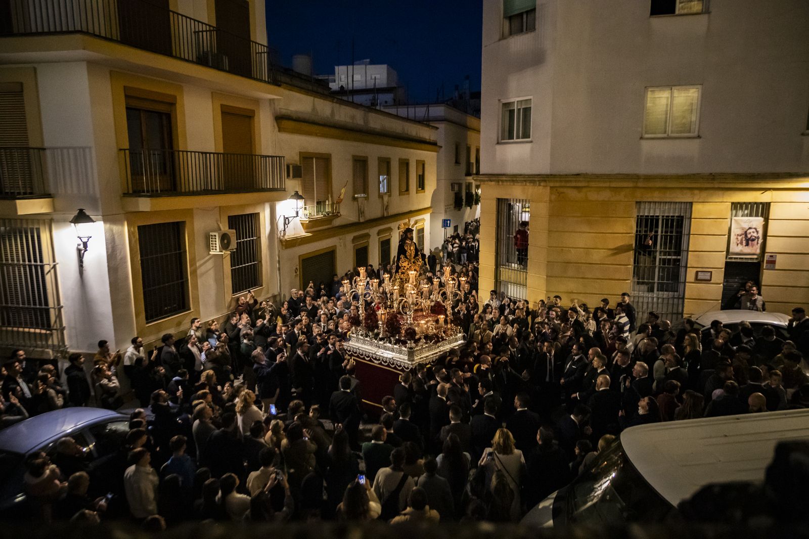 Vía-Crucis de las Hermandades con el Señor de la Sentencia