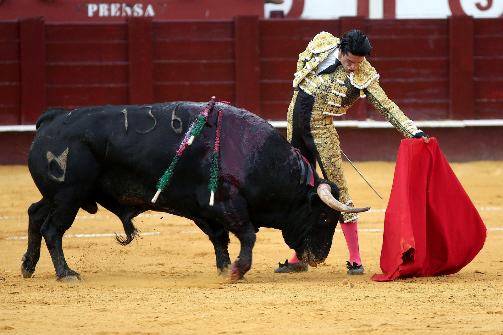 Juan José Padilla tuvo ayer una multitudinaria despedida de La Malagueta, cuyo público le transmitió el cariño que siente por este torero.
