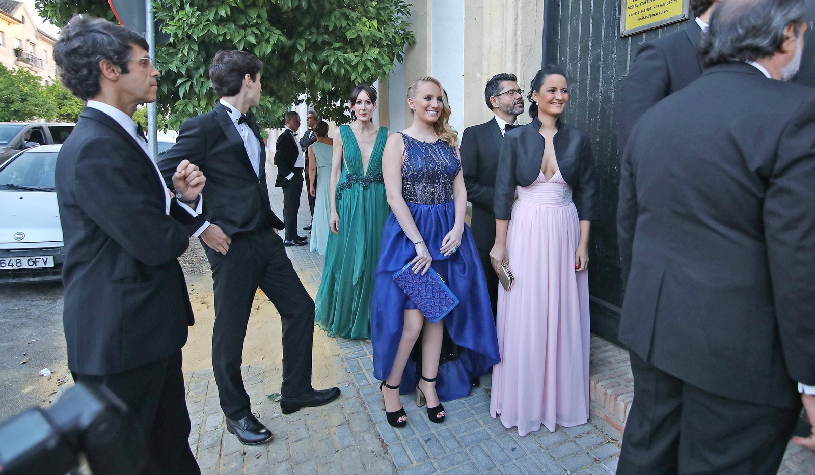 La soprano y Matías Urrea reúnen en Bodegas Lustau de Jerez a 250 invitados La soprano y Matías Urrea reúnen en Bodegas Lustau de Jerez a 250 invitados