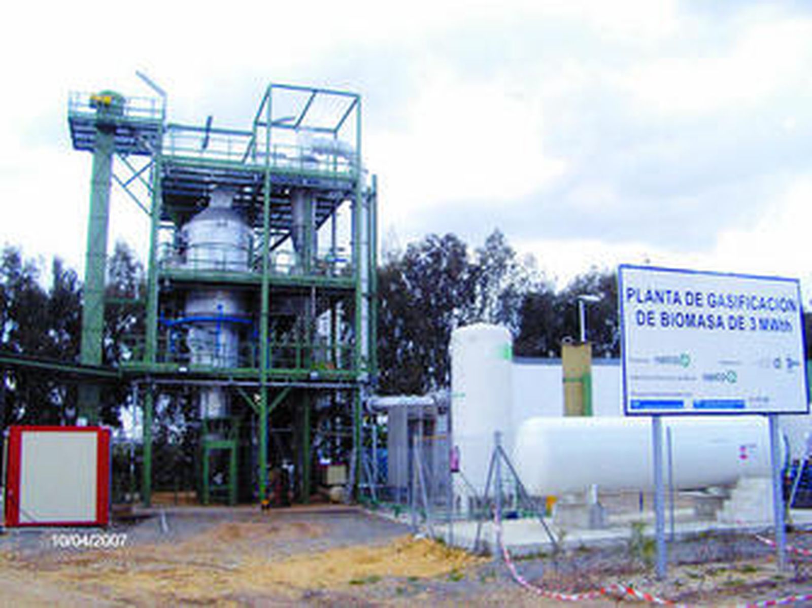 Planta experimental de Inerco en el vertedero de Montemarta-Cónica en Alcalá de Guadaíra.