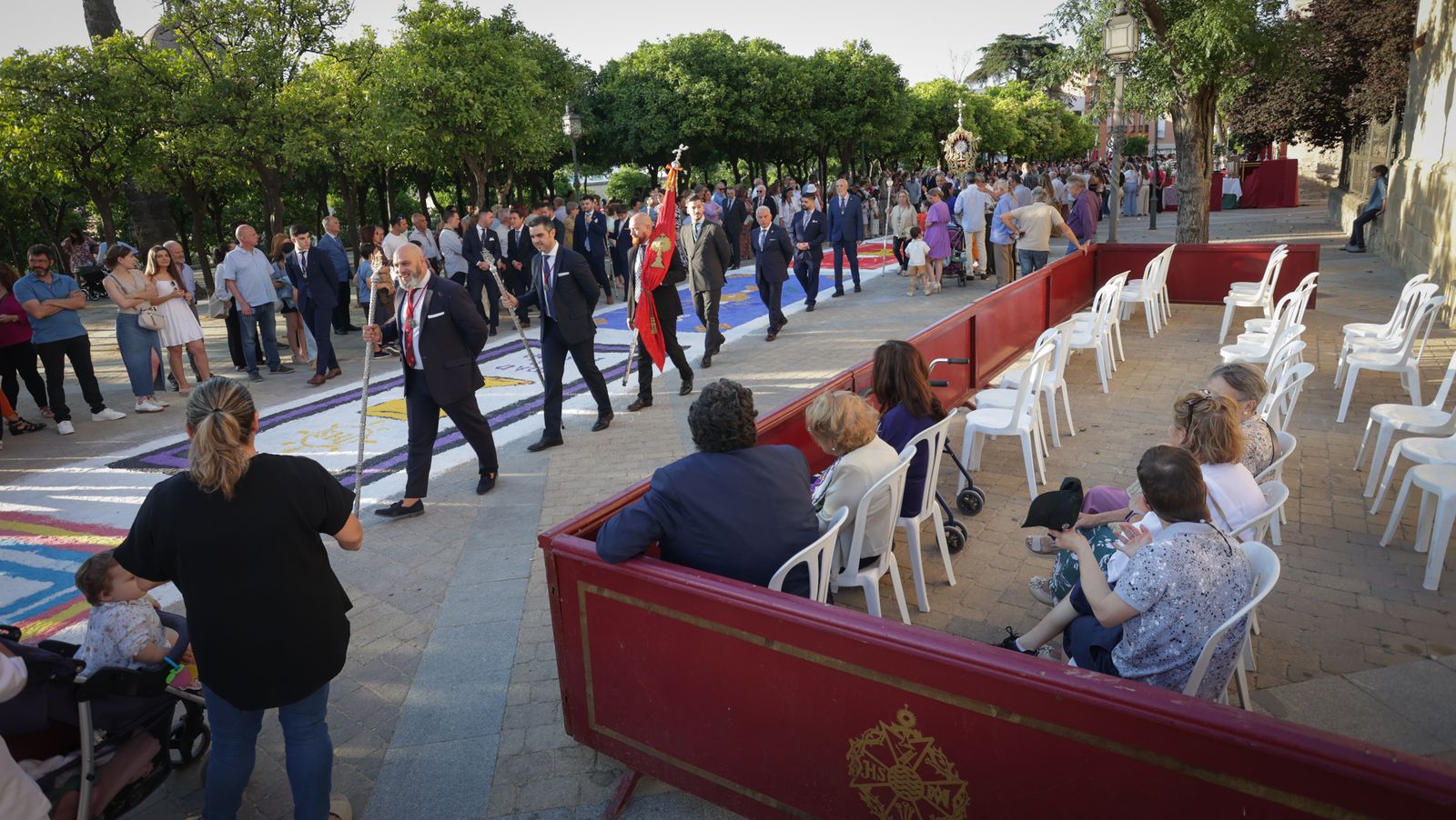 Imágenes de la procesión del Corpus en Jerez