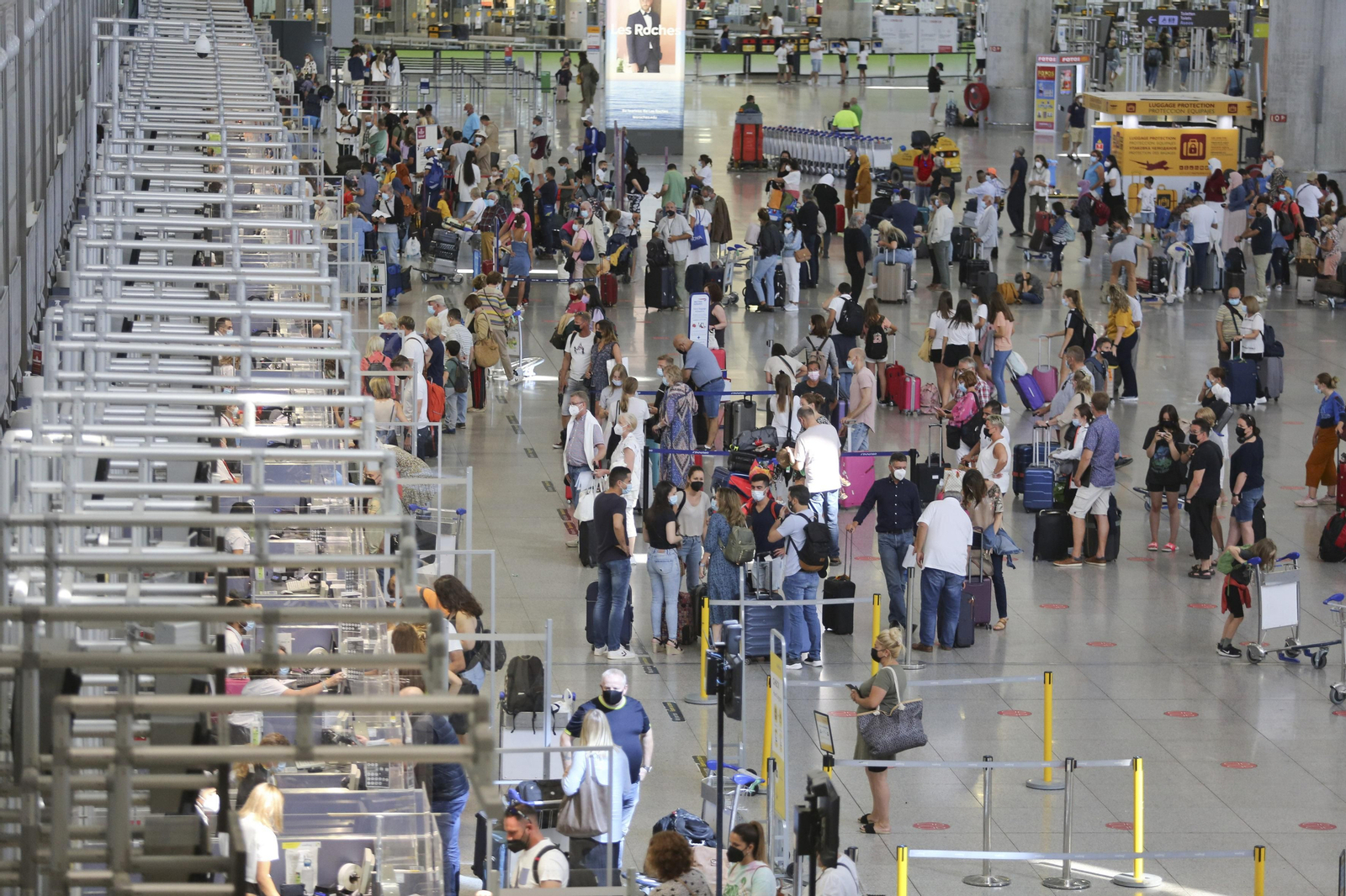 El aeropuerto de Málaga en una imagen reciente. El aeropuerto de Málaga en una imagen reciente.