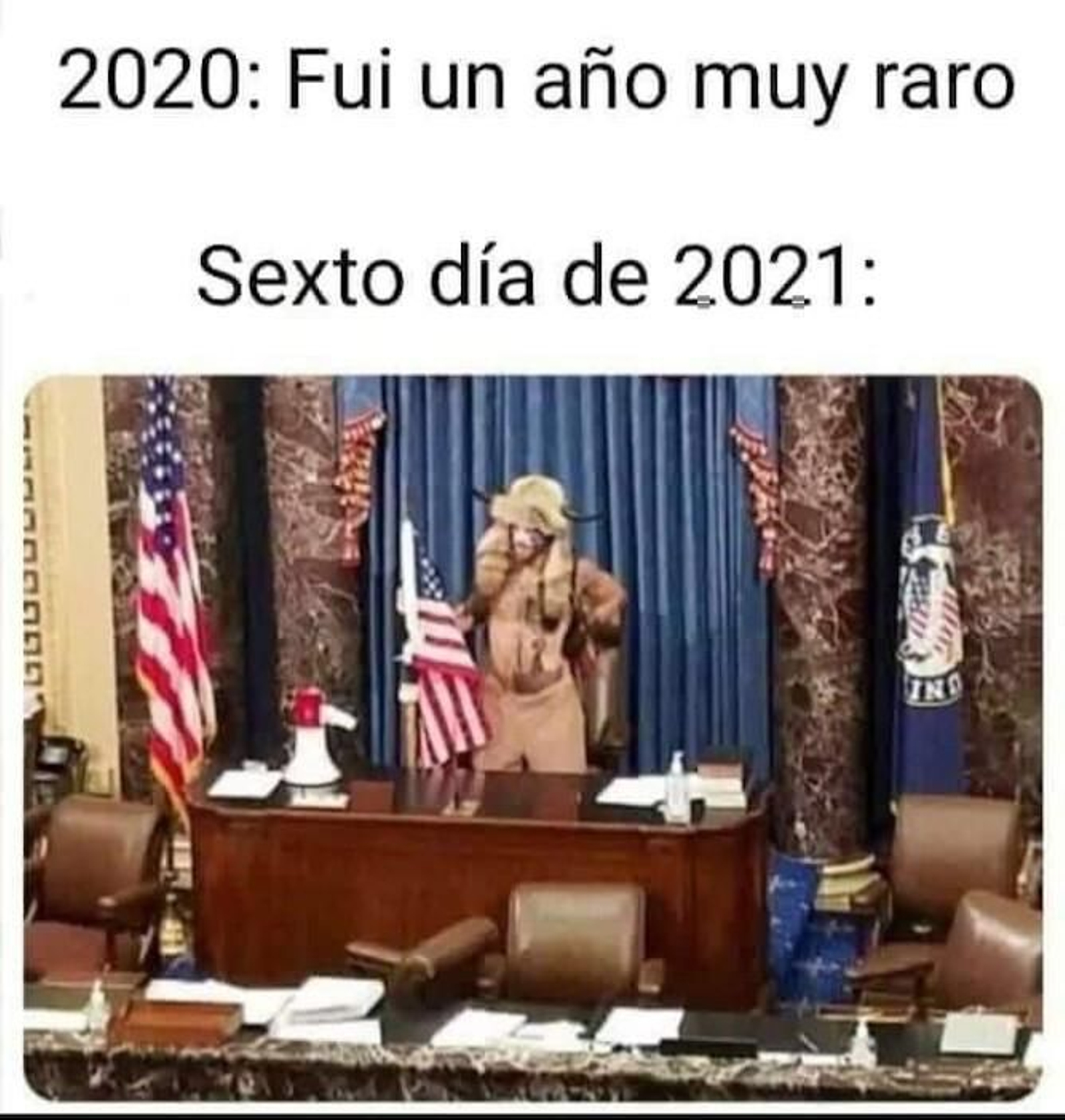 En el Capitolio.