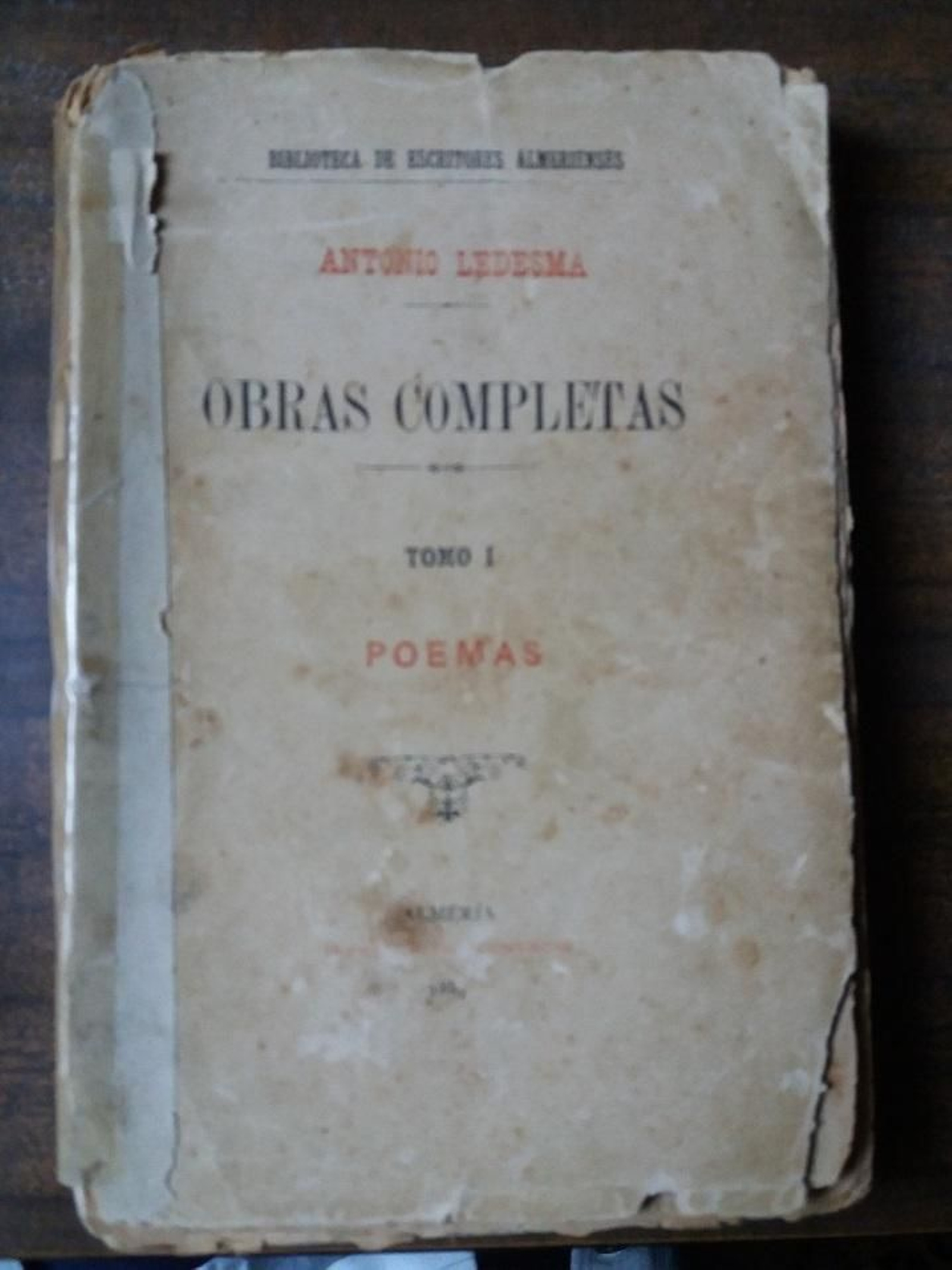 Portada de poemas