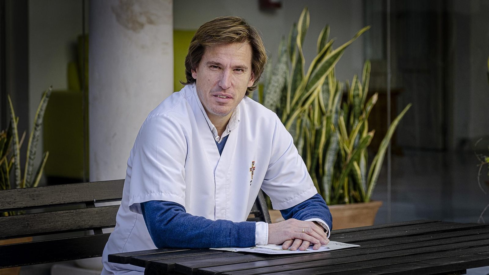 El concejal de Asuntos Sociales, y director de la residencia Fragela, Pablo Otero.