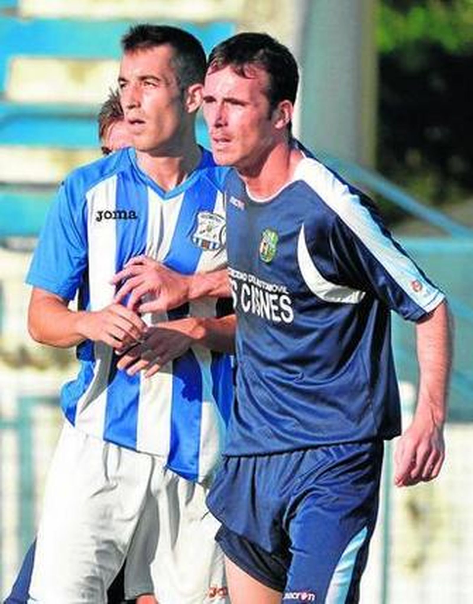 Dani Goma, el pasado 15 de septiembre contra el Rota en La Juventud.