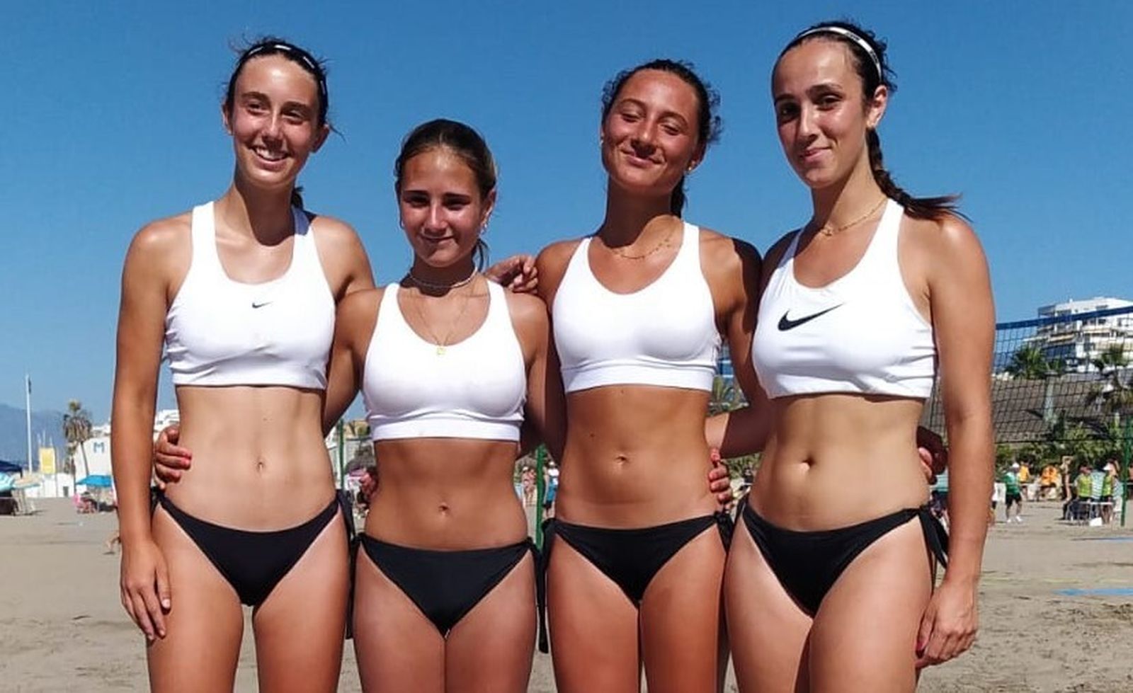 Las cadetes del Marianistas de voley playa han obtenido la clasificación para el Nacional.