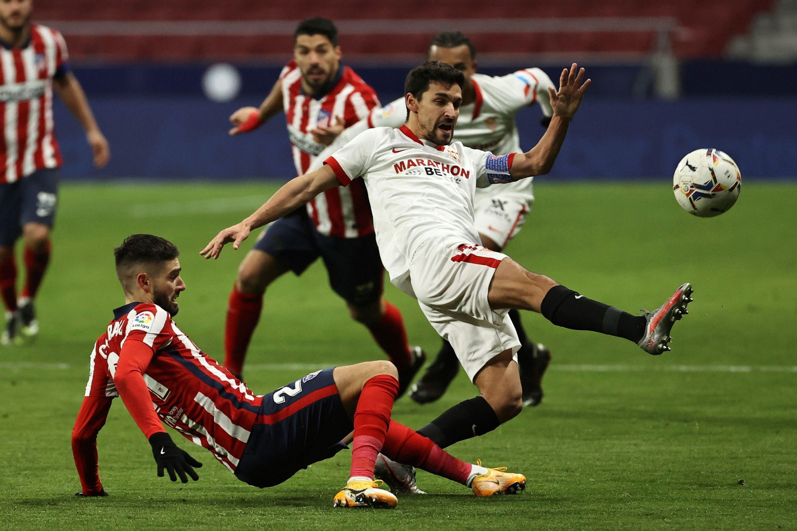 La imágenes del Atlético de Madrid-Sevilla FC