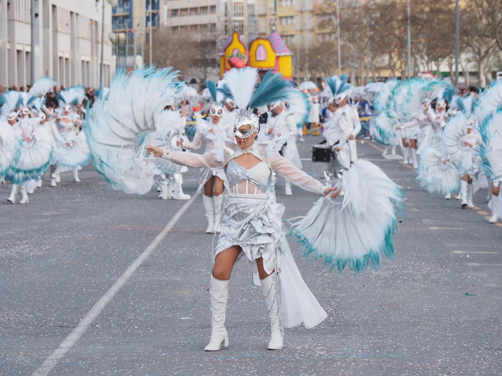 La Cabalgata de Carnaval de Isla Cristina, este domingo.