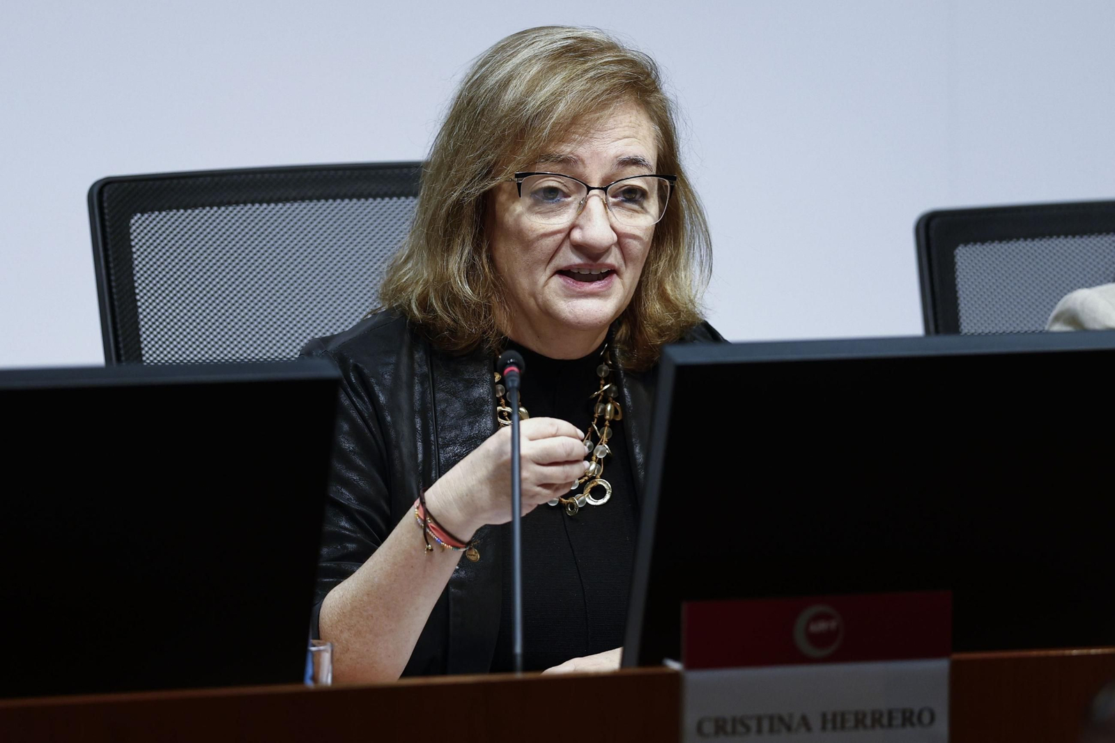 La presidenta de Autoridad Independiente de Responsabilidad Fiscal (AIReF), Cristina  Herrero.