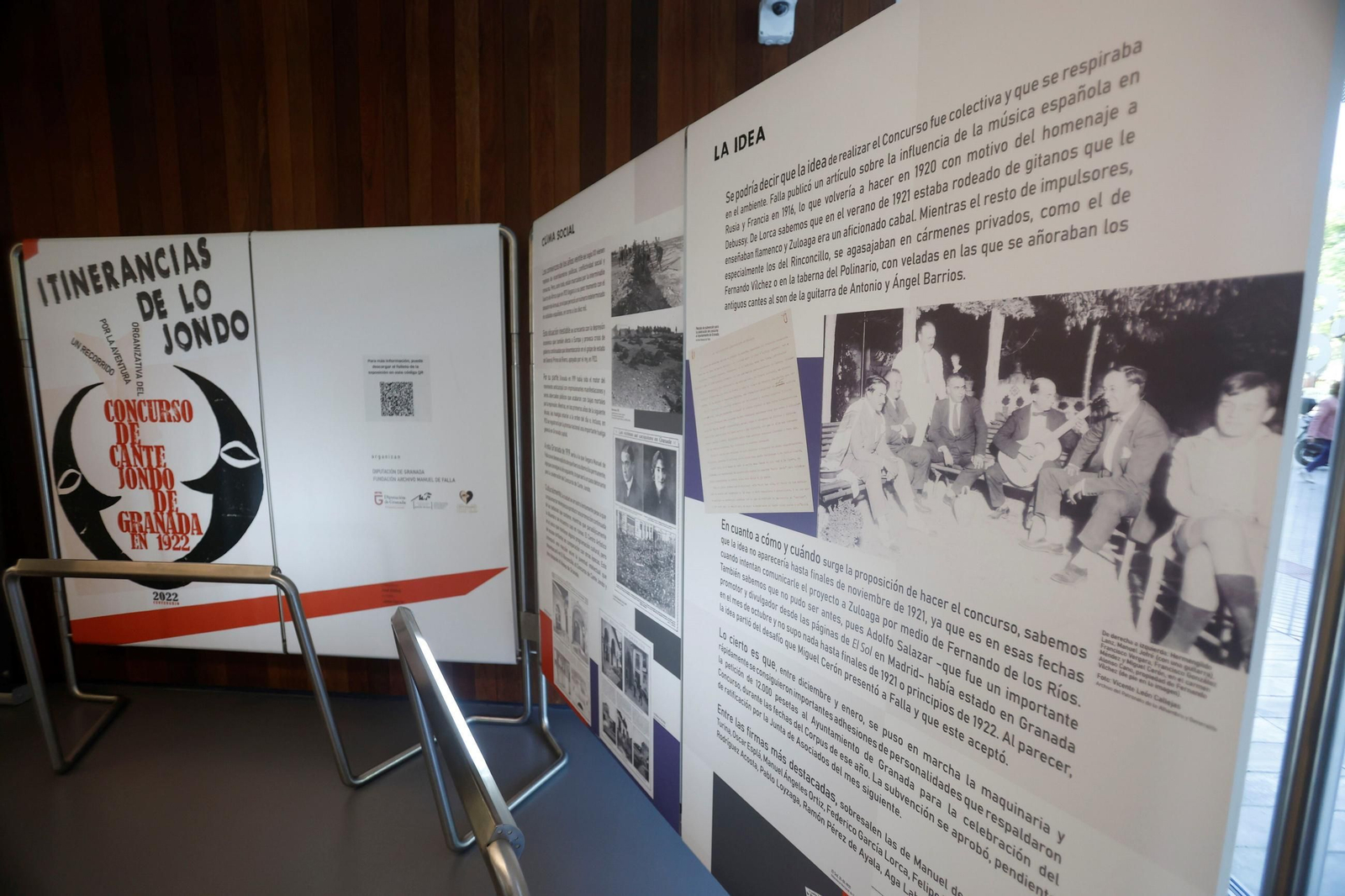 Un recorrido en imágenes por la exposición 'Itinerancias de lo jondo' en la Biblioteca Grupo Cántico