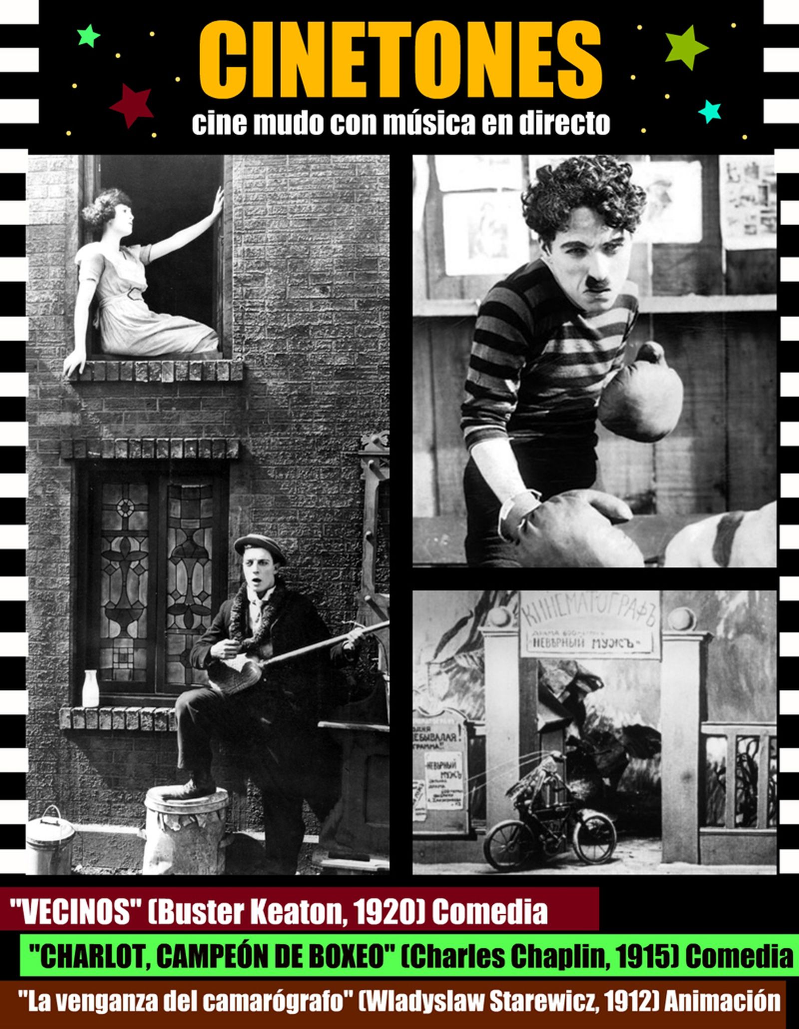 Cartel de la cita de este sábado.