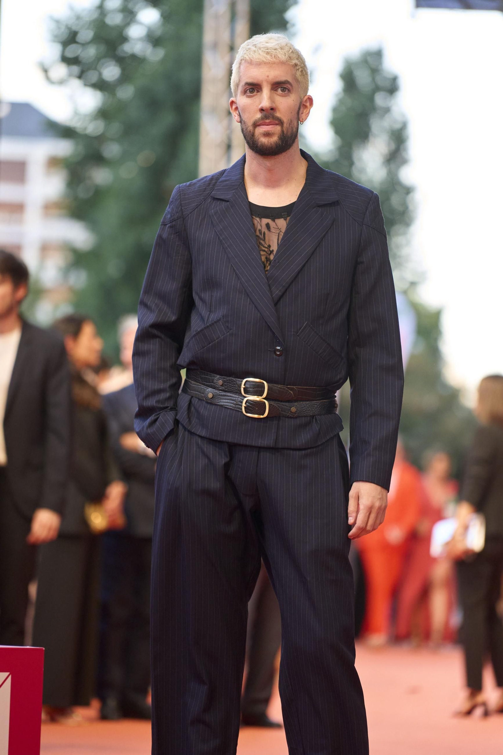David Broncano, y su nuevo look, este sábado en el FesTVal de Vitoria-Gasteiz