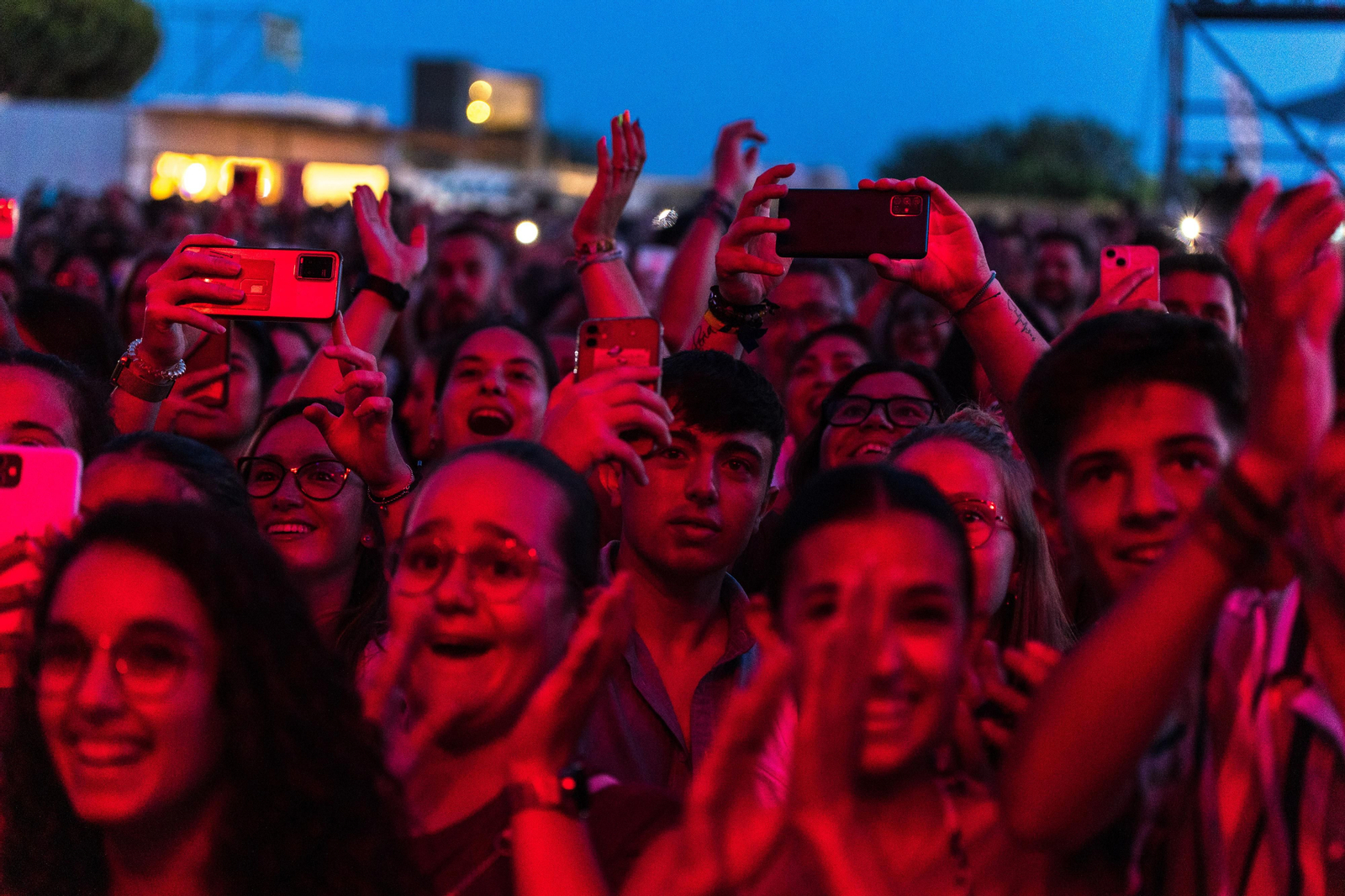 Raúle, en concierto en el Bahía Sound de San Fernando