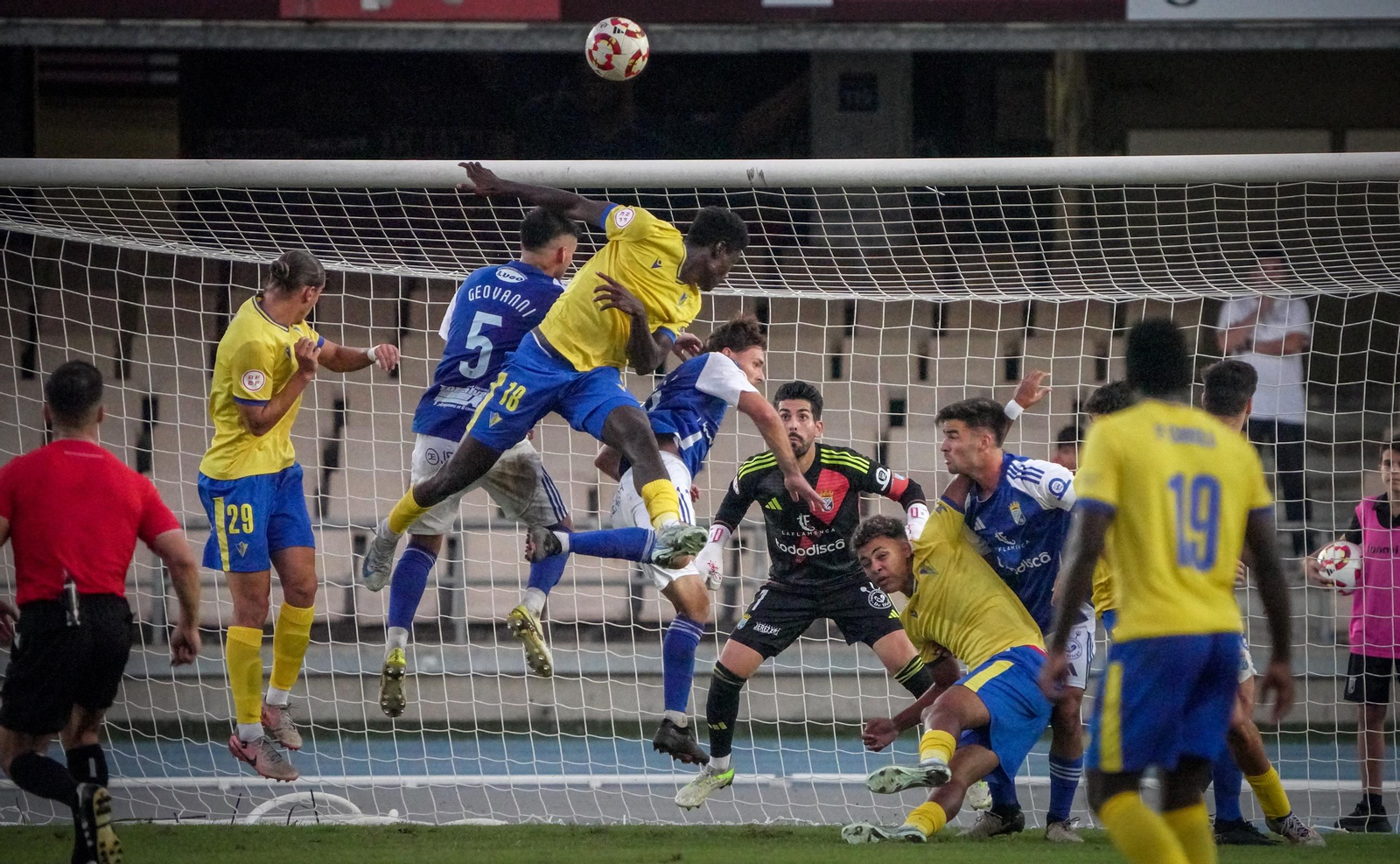 Imágenes del partido del Xerez CD - Cádiz Mirandilla