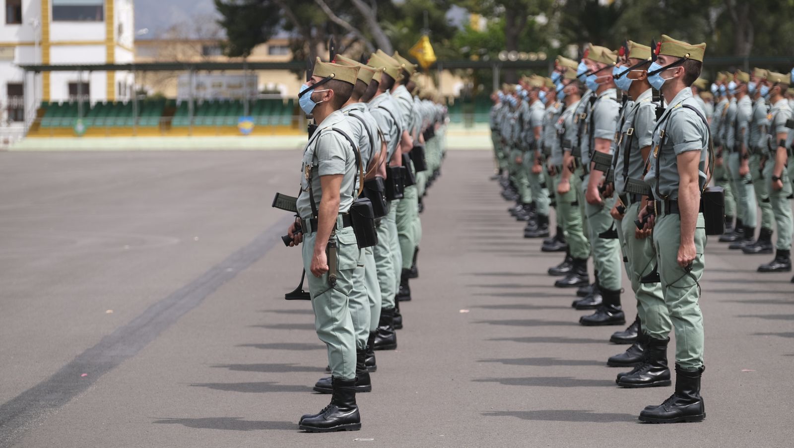 Fotogalería toma de posesión del General Melchor Marín Elvira. La Legión. Almería
