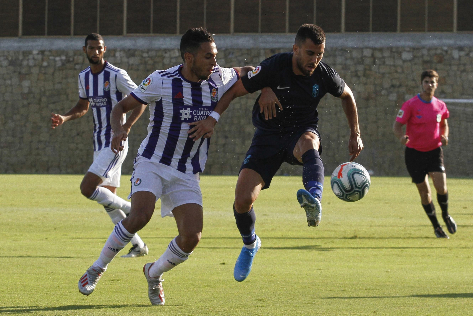Fede Vico completó un buen partido y asistió a Puertas en el segundo gol