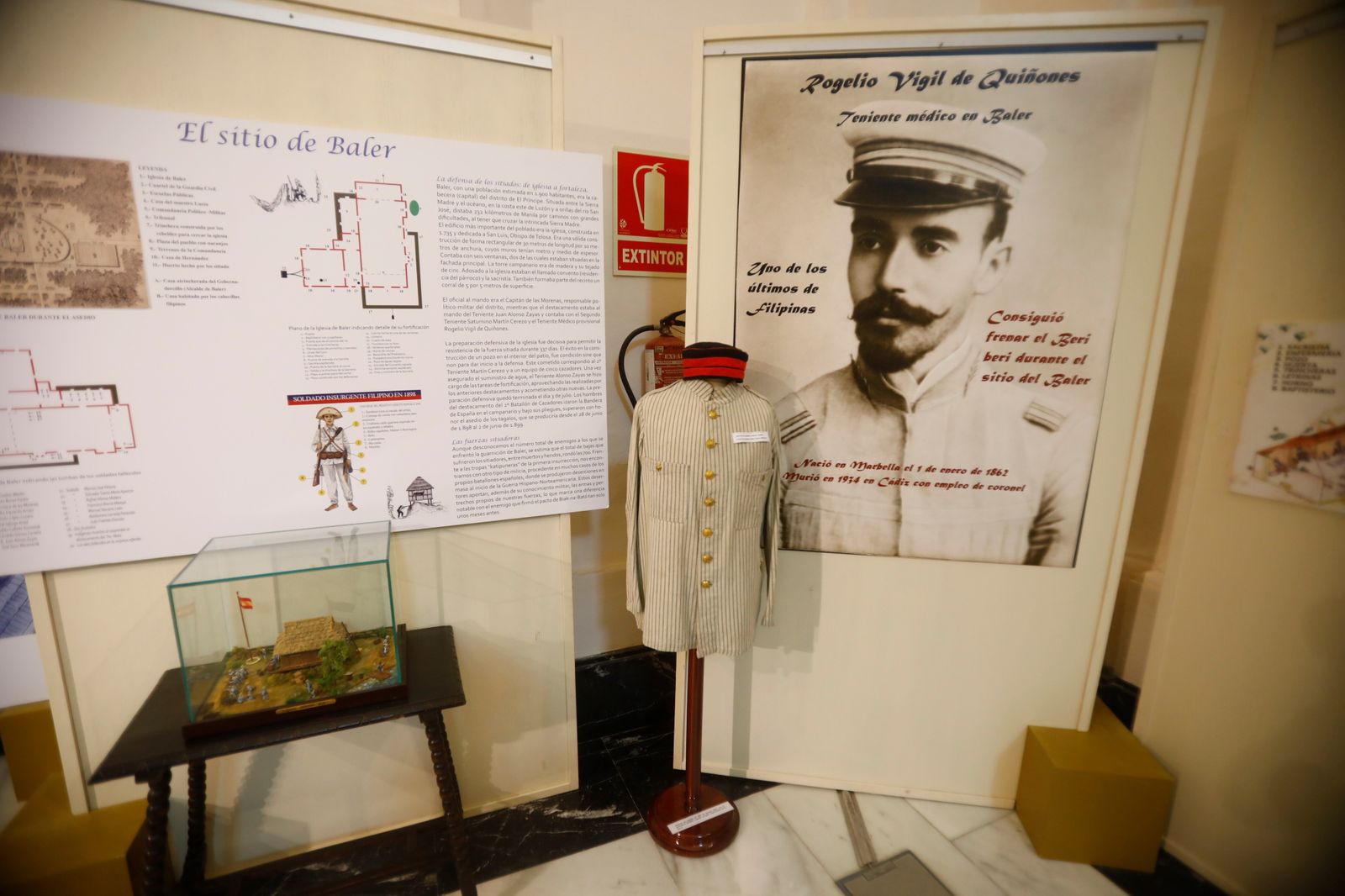 La exposición 'Cuba, Puerto Rico y Filipinas, 1492-1898 cuatro siglo de gestas en ultramar', en imágenes