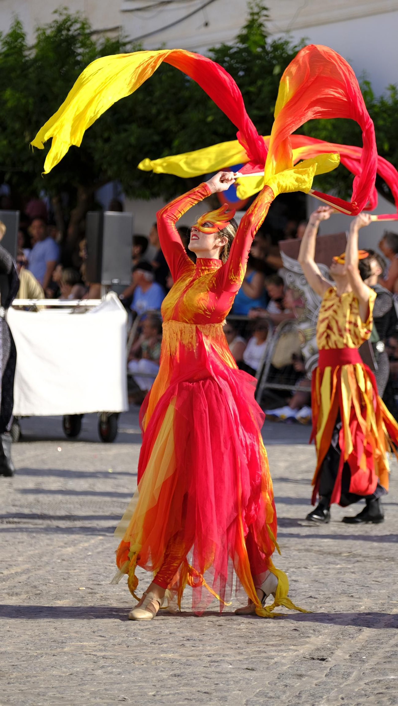 El espectacular desfile de Moros y Cristianos de Mojácar, en imágenes