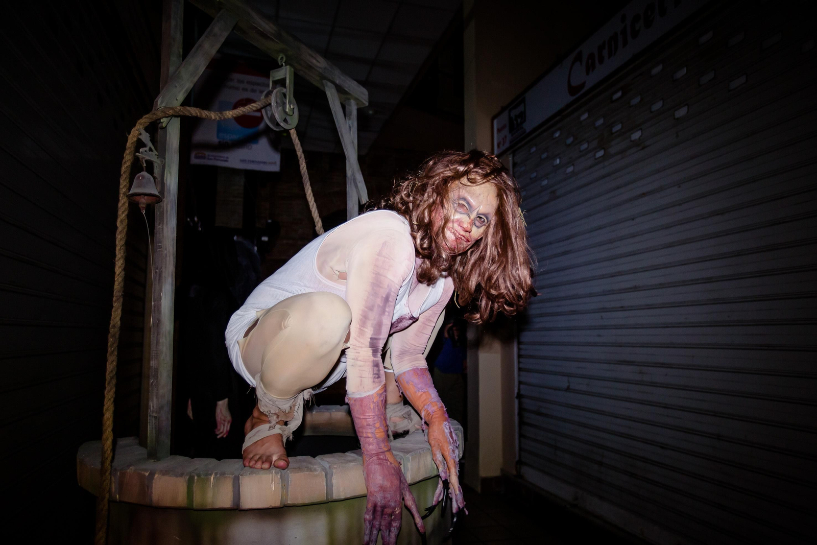 Halloween en San Fernando: miedo en las calles y el mercado