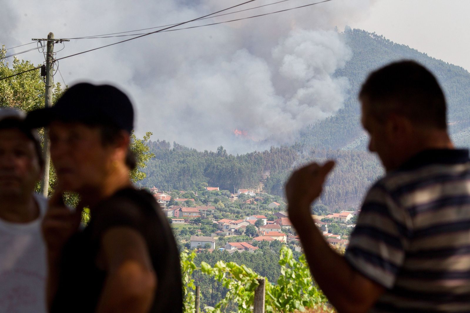 El incendio en Pedrógão Grande, en imágenes