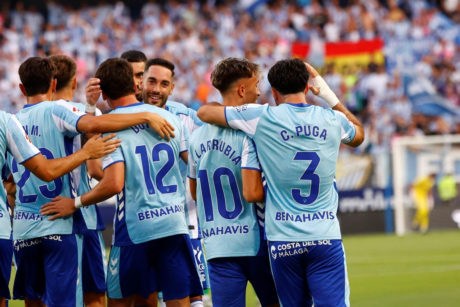 Las mejores fotos del Málaga-Betis