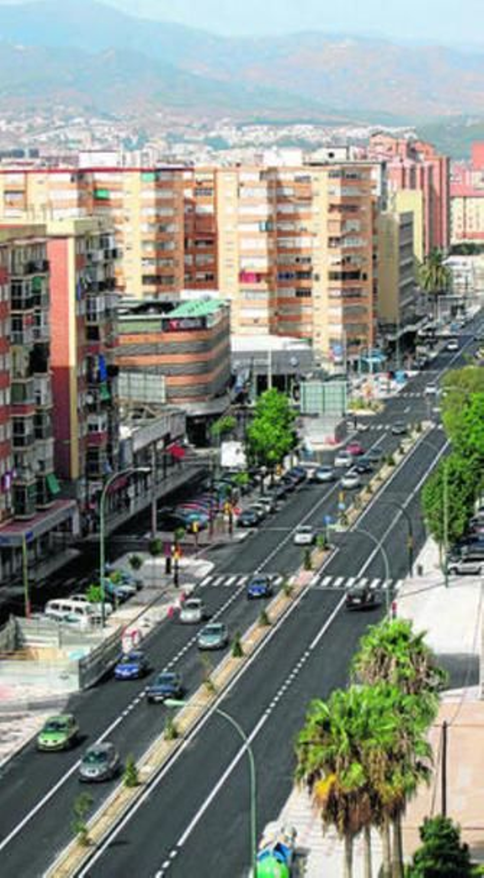 Bloques de viviendas de la zona de Carretera de Cádiz.