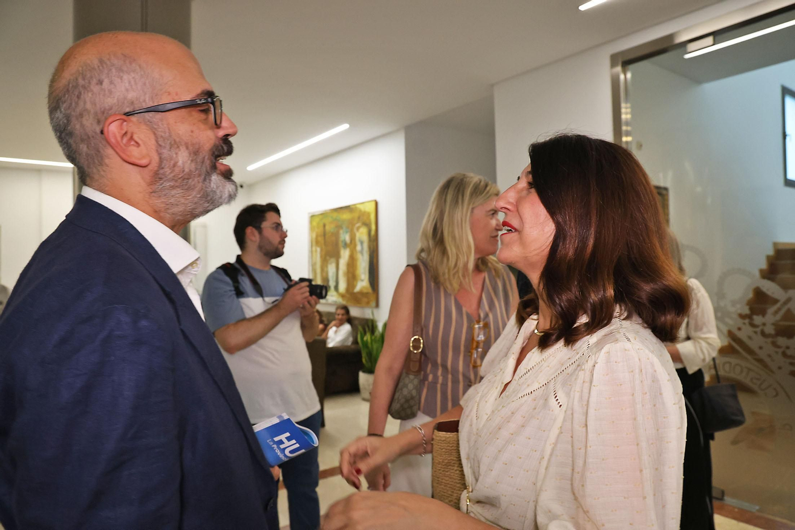 Imágenes de la presentación de la revista de Turismo "Huelva Tu Destino"