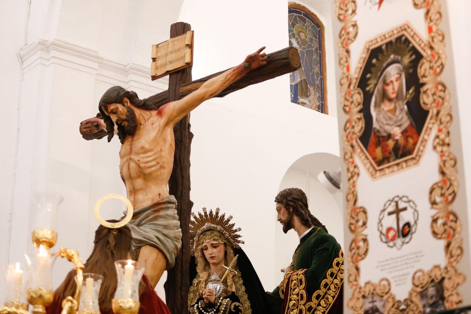 Fotografías de la procesión extraordinaria del 75 aniversario de la Buena Muerte de Los Barrios