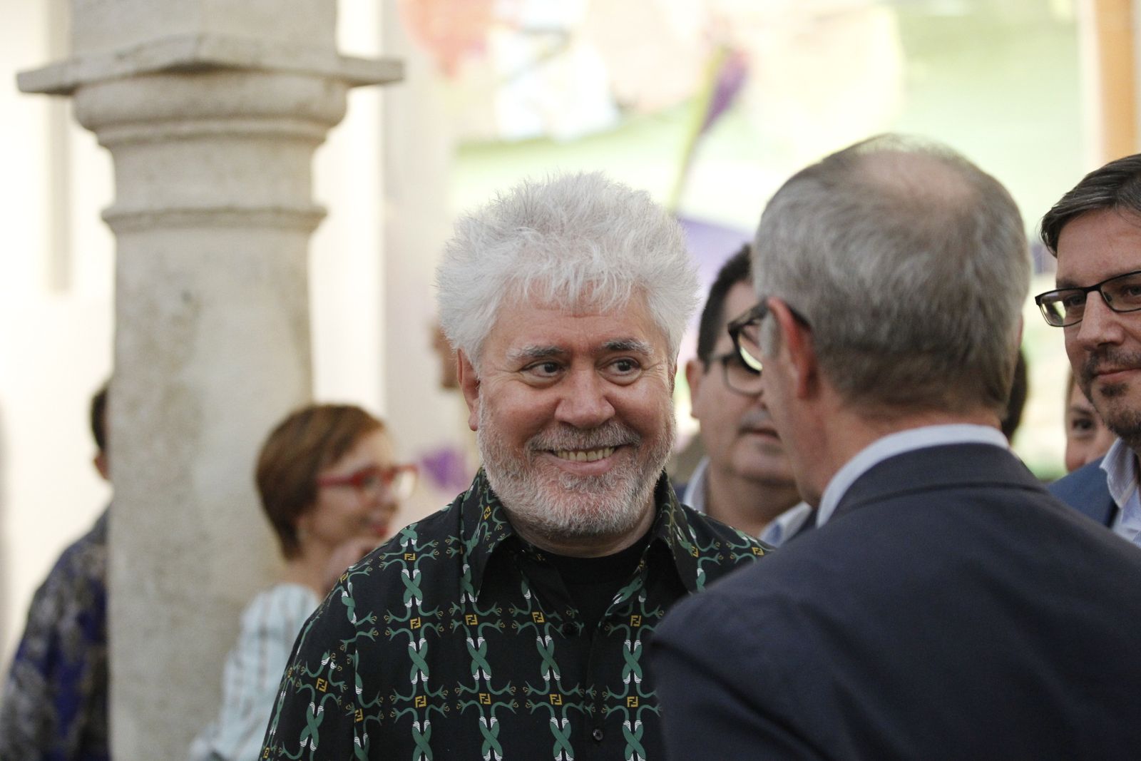 Fotogalería visita Pedro Almodóvar al CAF Almería